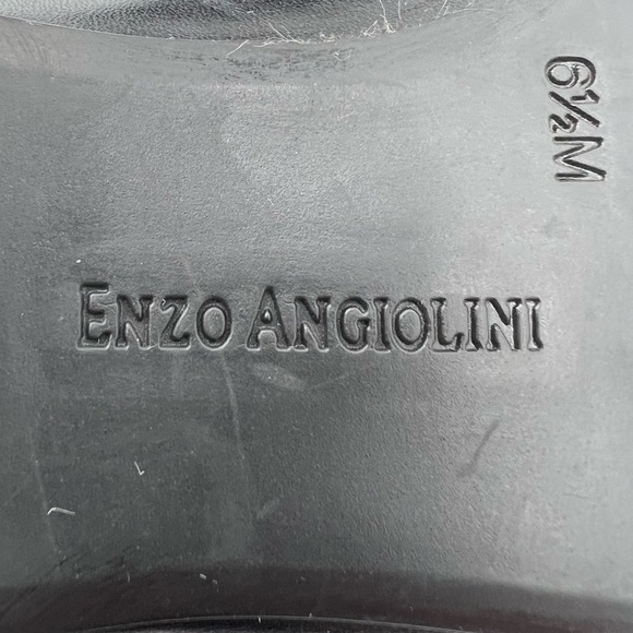 Enzo Angiolini Black Zeric Tall Knee High Stretch Boots Size 6 1/2 Women's - Picture 2 of 11